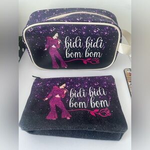 Selena Purple Cosmetic Bag Set (2)